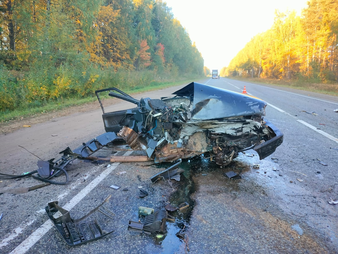 Двух водителей госпитализировали после ДТП на трассе между Ижевском и  Воткинском – Коммерсантъ Ижевск