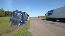 Два грузовика столкнулись на федеральной трассе М7 «Волга» в Удмуртии