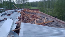 У детского сада в Балезинском районе Удмуртии сорвало крышу