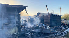 Владелец горящего дома в Удмуртии схватился за пожарный рукав и обжегся