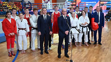 Глава Удмуртии Александр Бречалов представил Дворец единоборств президенту России
