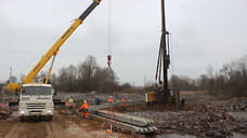 В основание моста через реку Позимь на трассе Ижевск—Аэропорт забили первые сваи