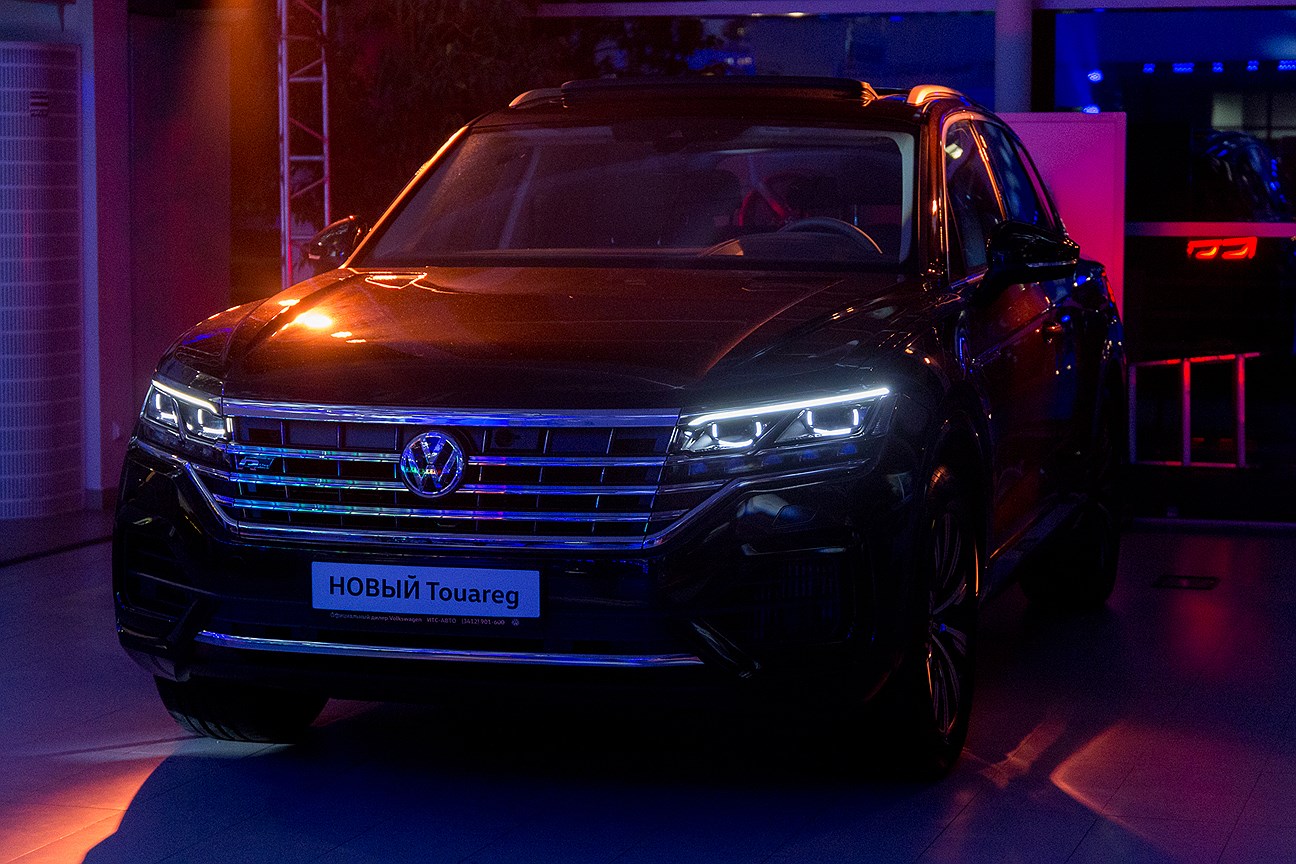 Презентация нового Volkswagen Touareg в Ижевске