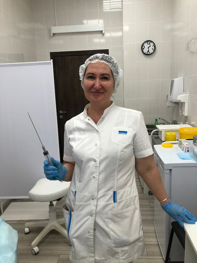 Медицинская сестра Светлана Шмидт