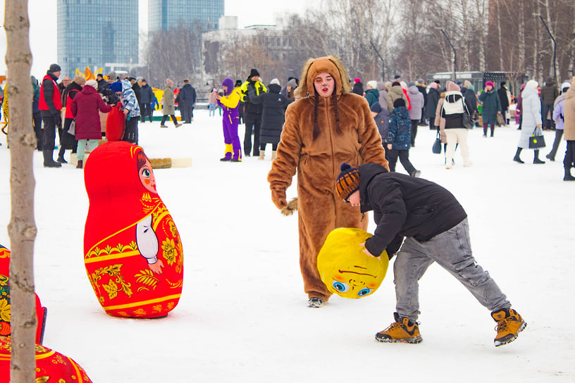 Масленичные гуляния в Ижевске