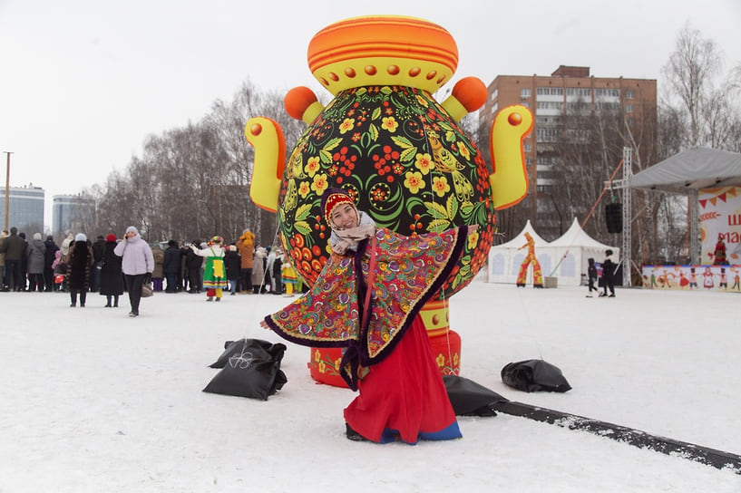 Масленичные гуляния в Ижевске