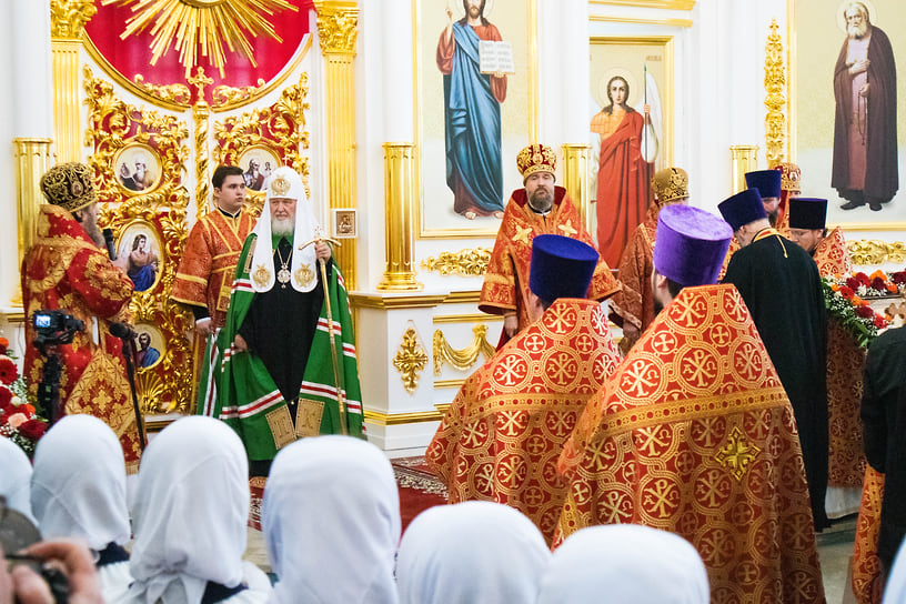 Великое освящение Благовещенского собора в Воткинске 18 мая