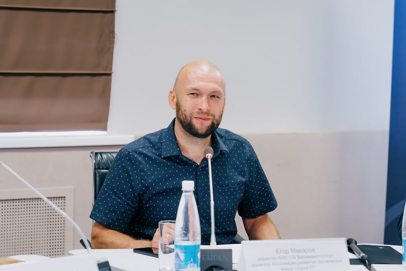Директор АНО СШ «Белкаммотоспорт» Егор Макаров