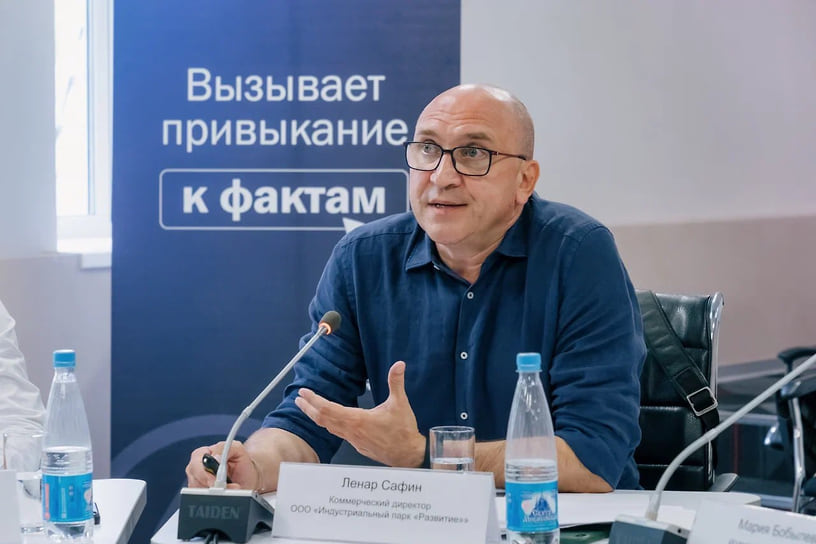 Коммерческий директор «Индустриального парка “Развитие”» Ленар Сафин