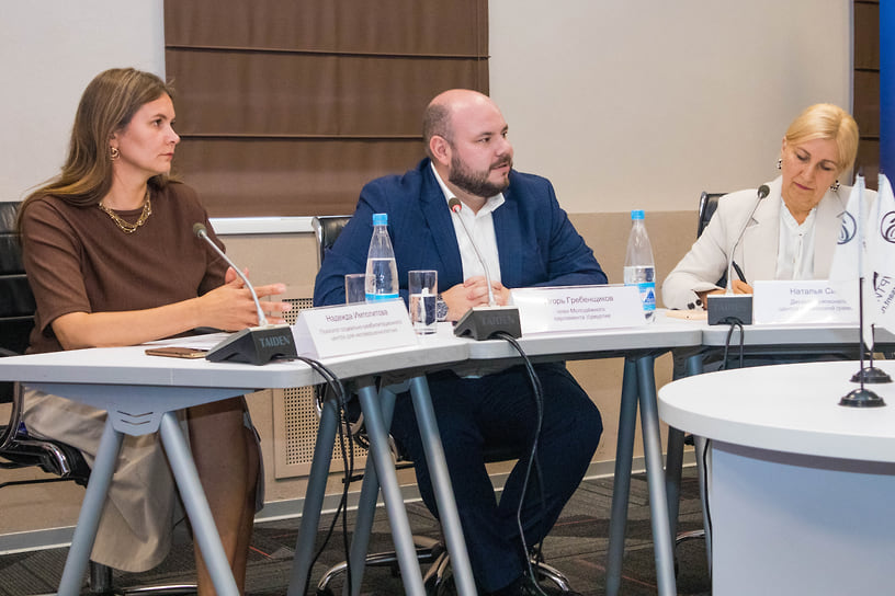 Надежда Имполитова, Игорь Гребенщиков и Наталья Симкина