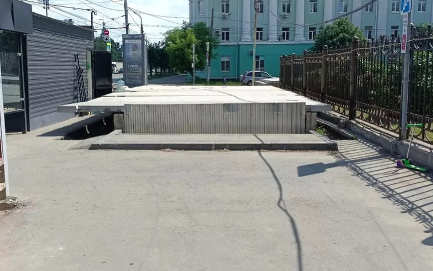 Подземный переход возле УдГУ