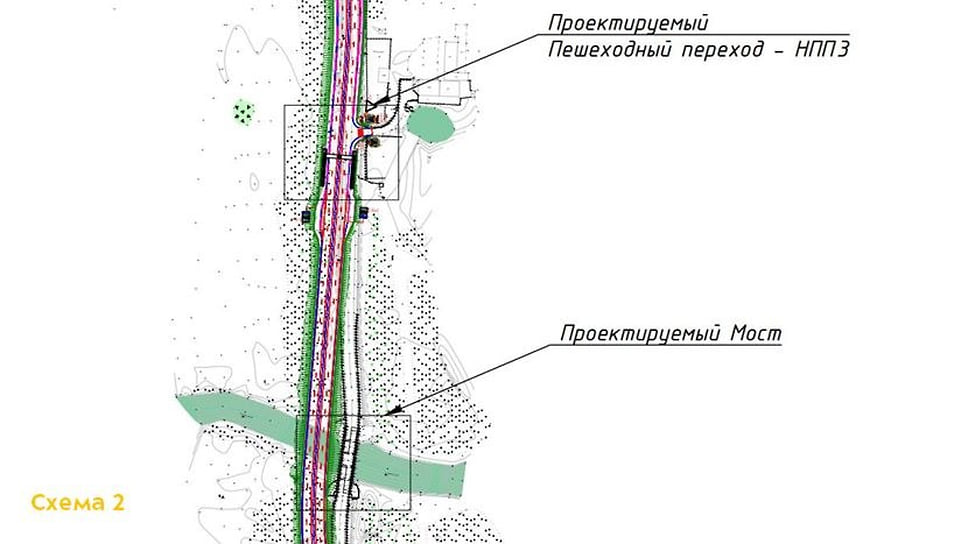 Мост через реку Позимь также будет расширен до четырех полос