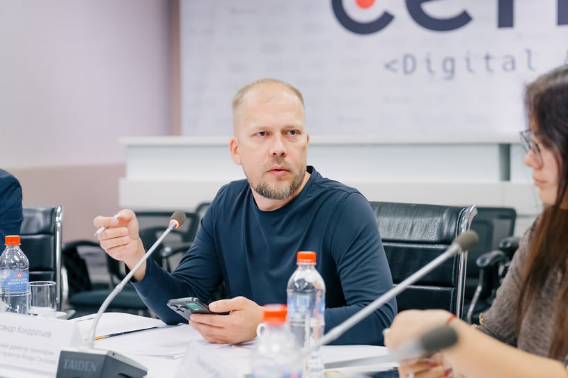 Исполнительный директор технопарка «Нобель», куратор проектов Фонда «Сколково» Александр Кондратьев.
