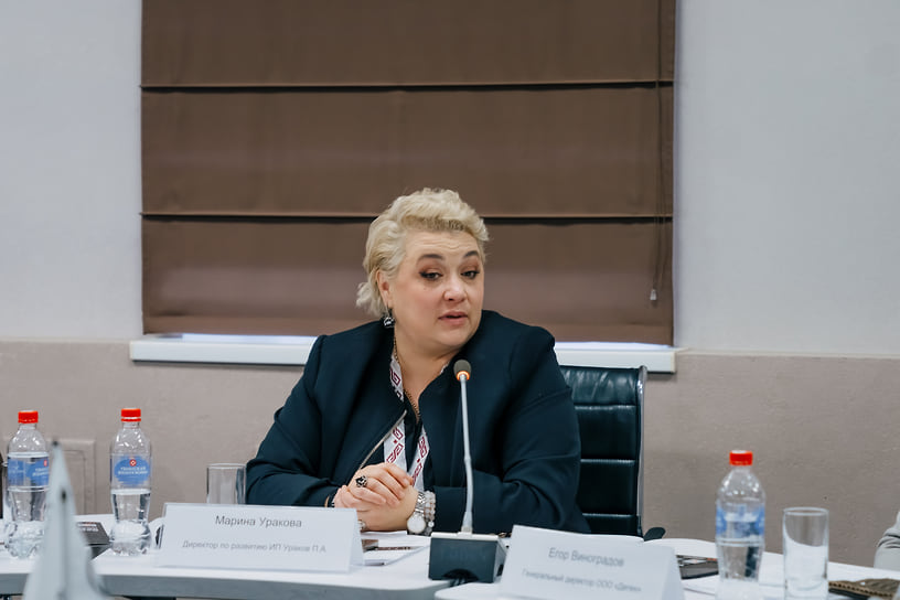 Представитель семейной швейной фабрики К10 Марина Уракова