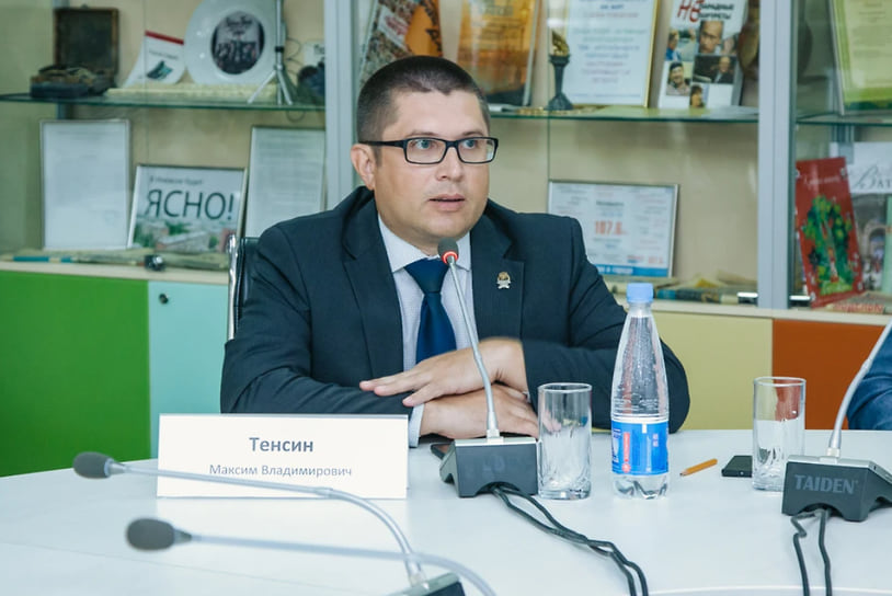 Директор футбольного клуба «Зенит-Ижевск», политолог Максим Тенсин