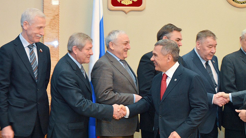 Президент Татарстана Рустам Минниханов напомнил представителям республики их задачи  
