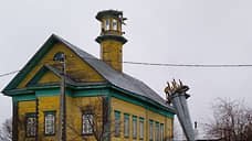 В Высокогорском районе Татарстана с мечети сдуло минарет