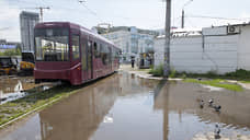 В Казани из-за сильных ливней изменят движение трамваев №1, 5, 5а, 7