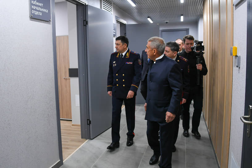 Минниханов открыл новое здание Управления МВД по Татарстану в центре Казани