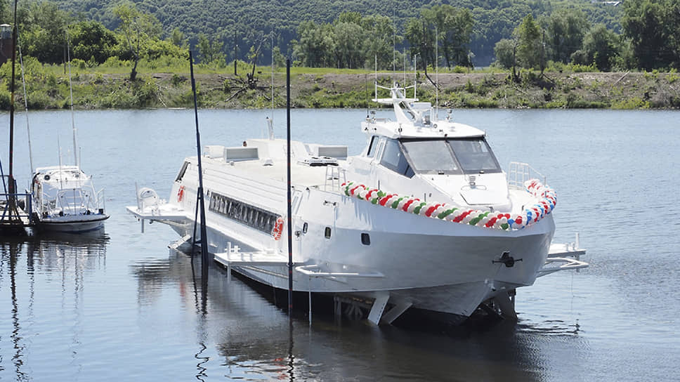 Зеленодольский завод им. А. М. Горького спустил на воду шестой «Метеор-2020»