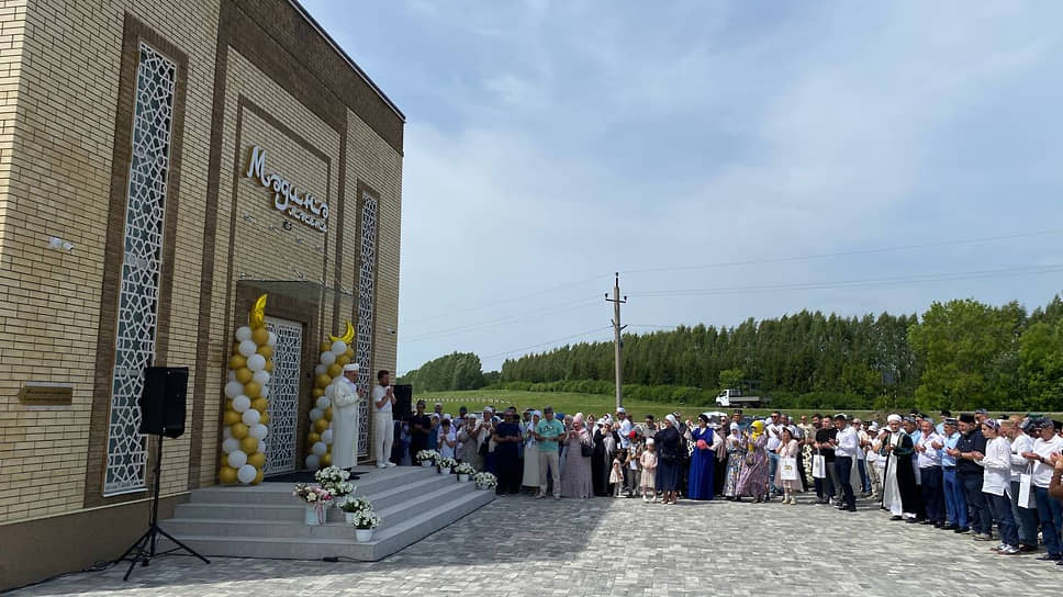 В Лаишевском районе Татарстана открыли мечеть «Мадиня»