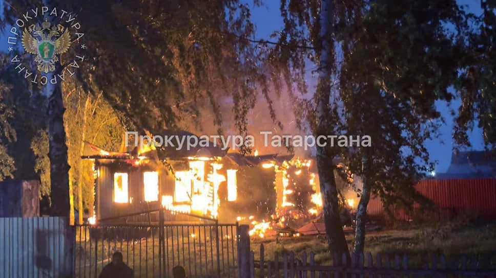 В Чистопольском районе после пожара обнаружили тело 9-летней девочки