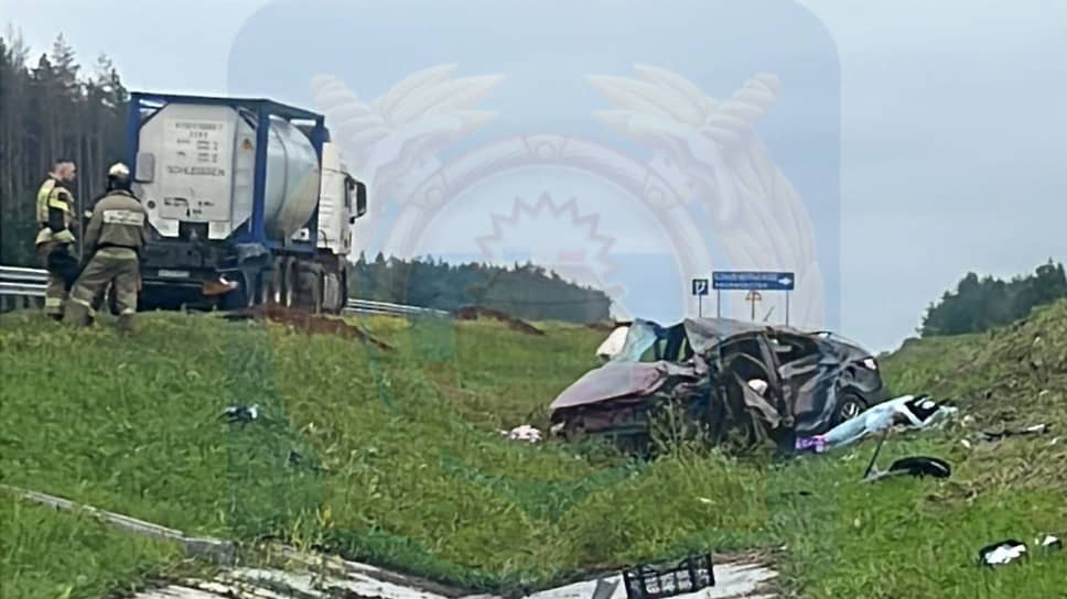 В Татарстане на трассе М-12 в ДТП с грузовиком погиб один человек