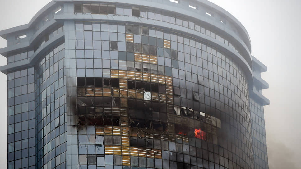 Последствие атаки беспилотников 21 декабря 2024 года в Казани