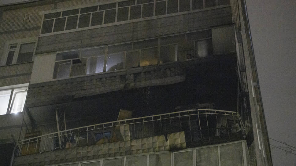 В Казани почти все жильцы вернулись в квартиры после пожара в доме