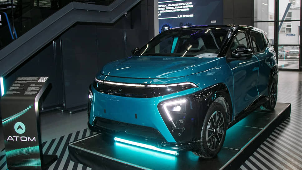 Челнинские электромобили «Атом» выйдут на дороги России весной 2026 года
