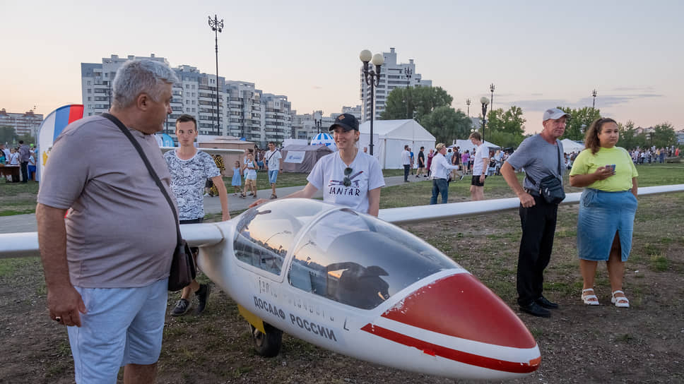 На празднике «Я выбираю небо!»