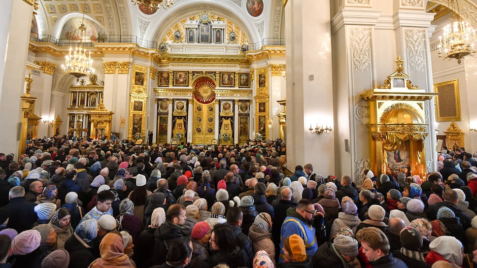 В Казанском соборе Богородицкого монастыря