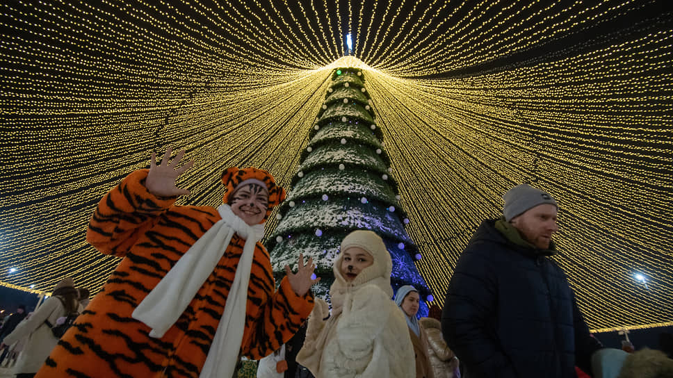 Одну и ту же елку в Казани устанавливают с 2019 года 