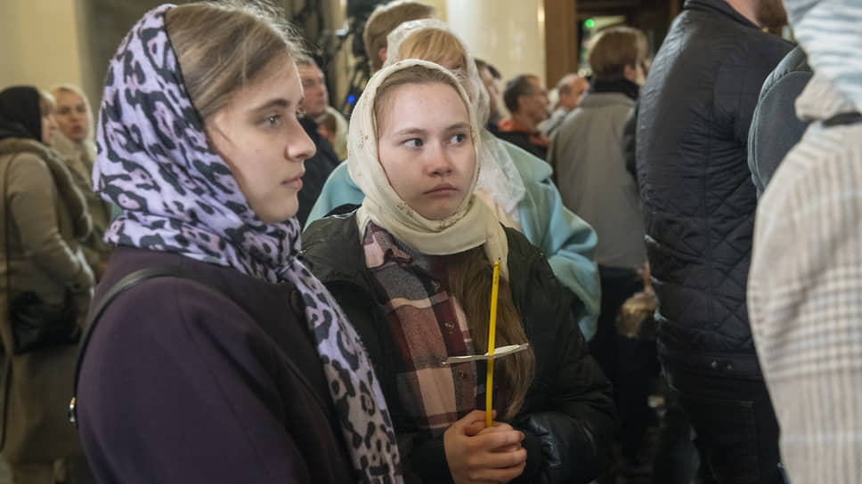 Пасхальное богослужение в Соборе Казанской иконы Божией Матери