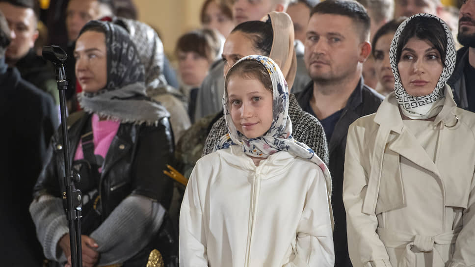 Пасхальное богослужение в Соборе Казанской иконы Божией Матери