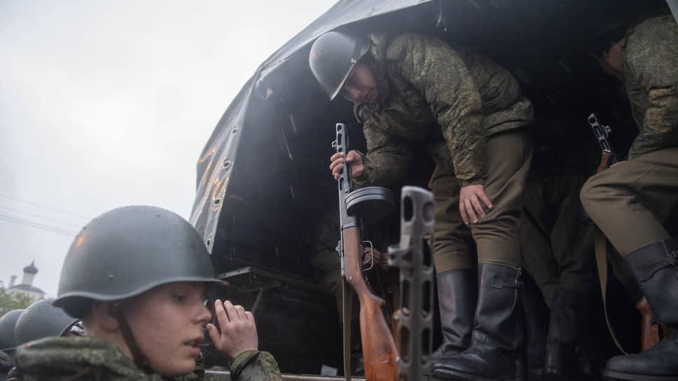 Генеральная репетиция парада Победы в Казани