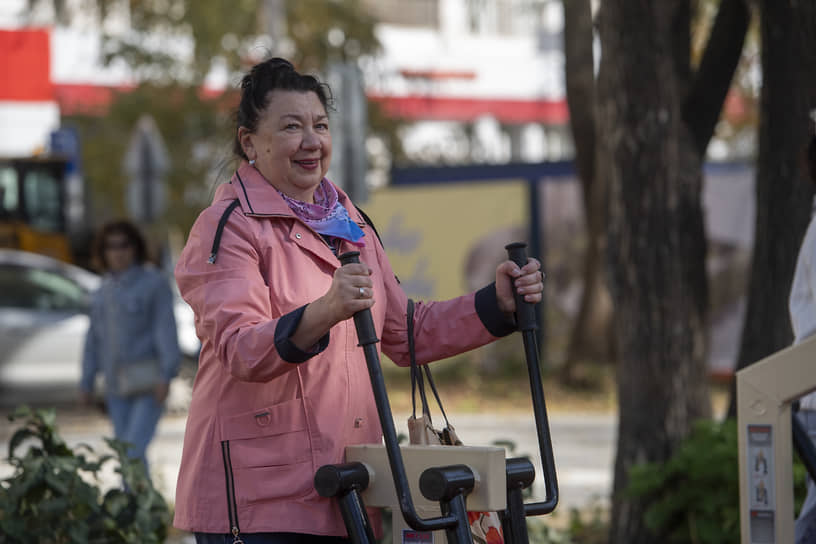 Открытие первого инклюзивного бульвара по ул. Серова