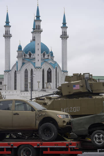 В Казани рядом с Центральным стадионом проведут выставку трофейной техники НАТО