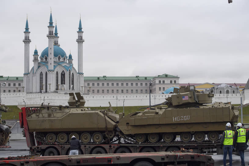 В Казани рядом с Центральным стадионом проведут выставку трофейной техники НАТО