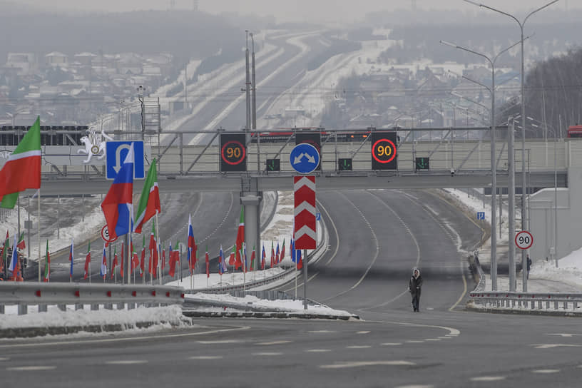 Открытие платного отрезка Вознесенского тракта