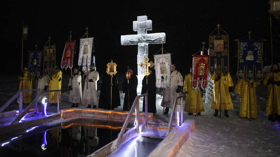 Крещенские купания в Раифском Богородицком мужском монастыре