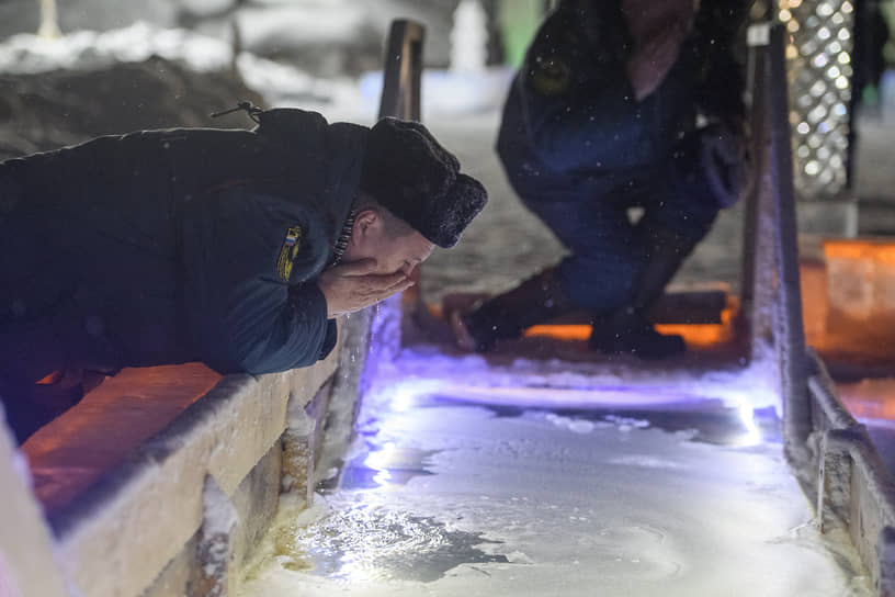 Крещенские купания в Раифском Богородицком мужском монастыре