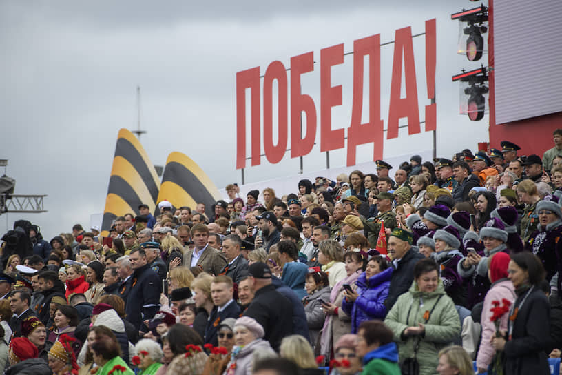 Военный парад на площади Тысячелетия Казани, посвященный 80-ой годовщине Победы в Великой Отечественной войне