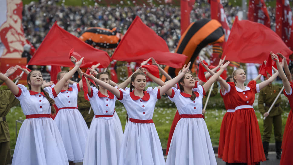 Военный парад на площади Тысячелетия Казани, посвященный 80-ой годовщине Победы в Великой Отечественной войне