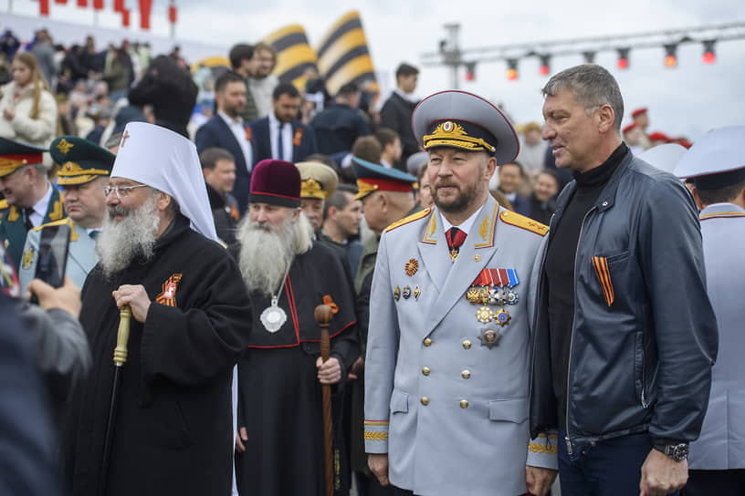 Военный парад на площади Тысячелетия Казани, посвященный 80-ой годовщине Победы в Великой Отечественной войне