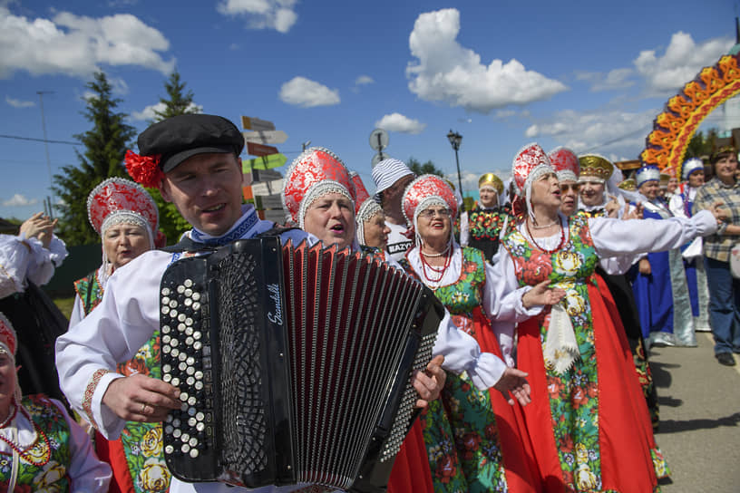 Фестиваль русского фольклора «Каравон» в Лаишевском районе
