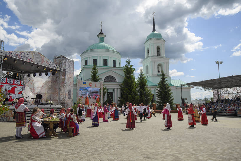 Фестиваль русского фольклора «Каравон» в Лаишевском районе