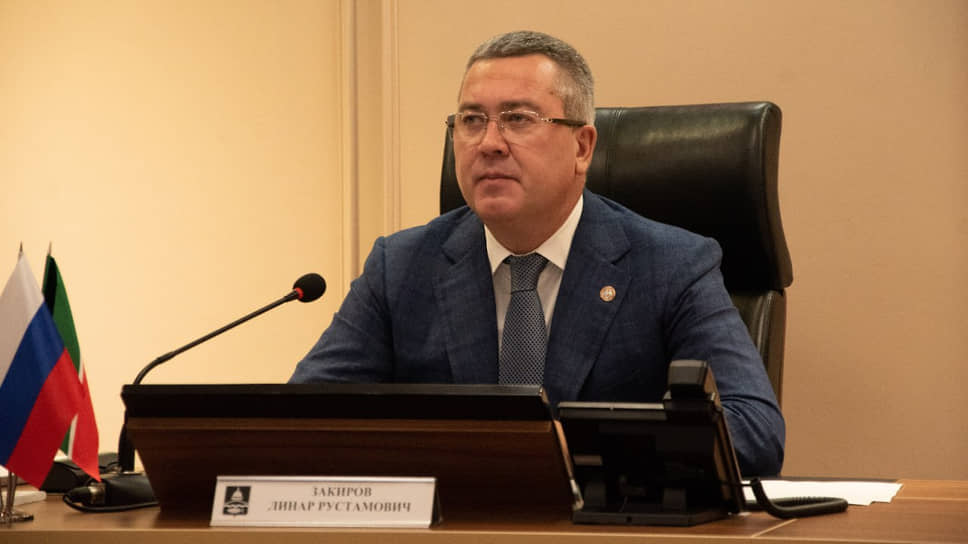 Экс-глава Бугульминского района Татарстана Линар Закиров 