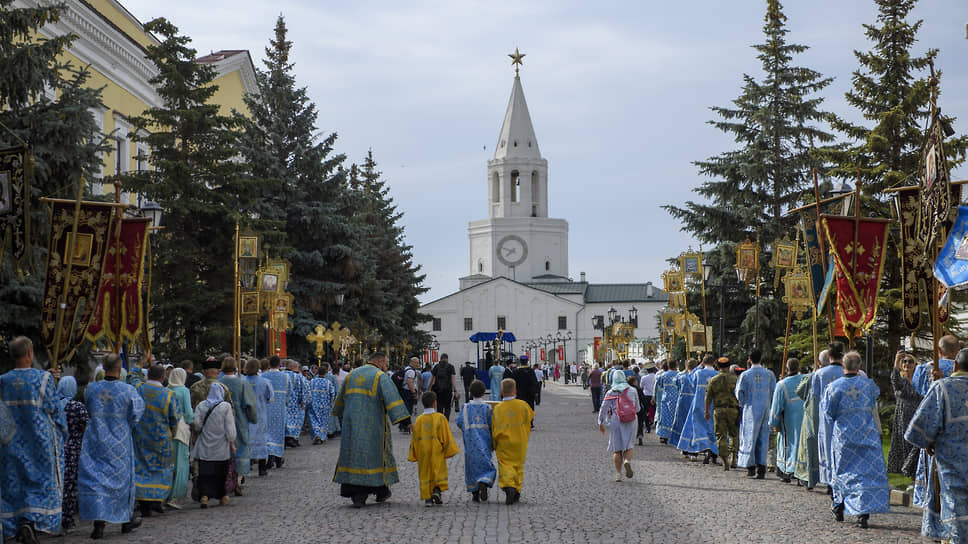 Крестный ход в Казани