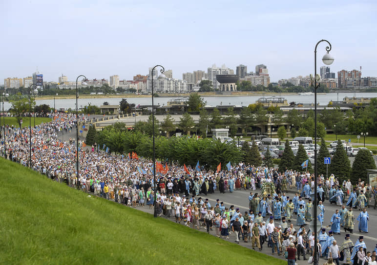 Крестный ход в Казани